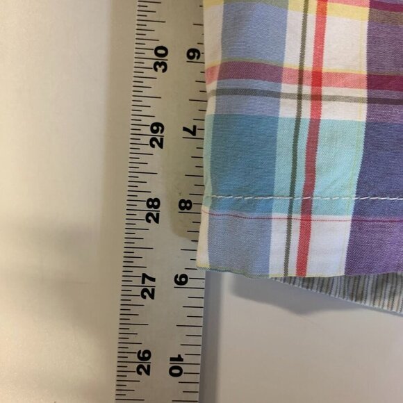 Tommy Bahama Men's Make It a Double Plaid & Striped Reversible Shorts Size 38 - Picture 15 of 15